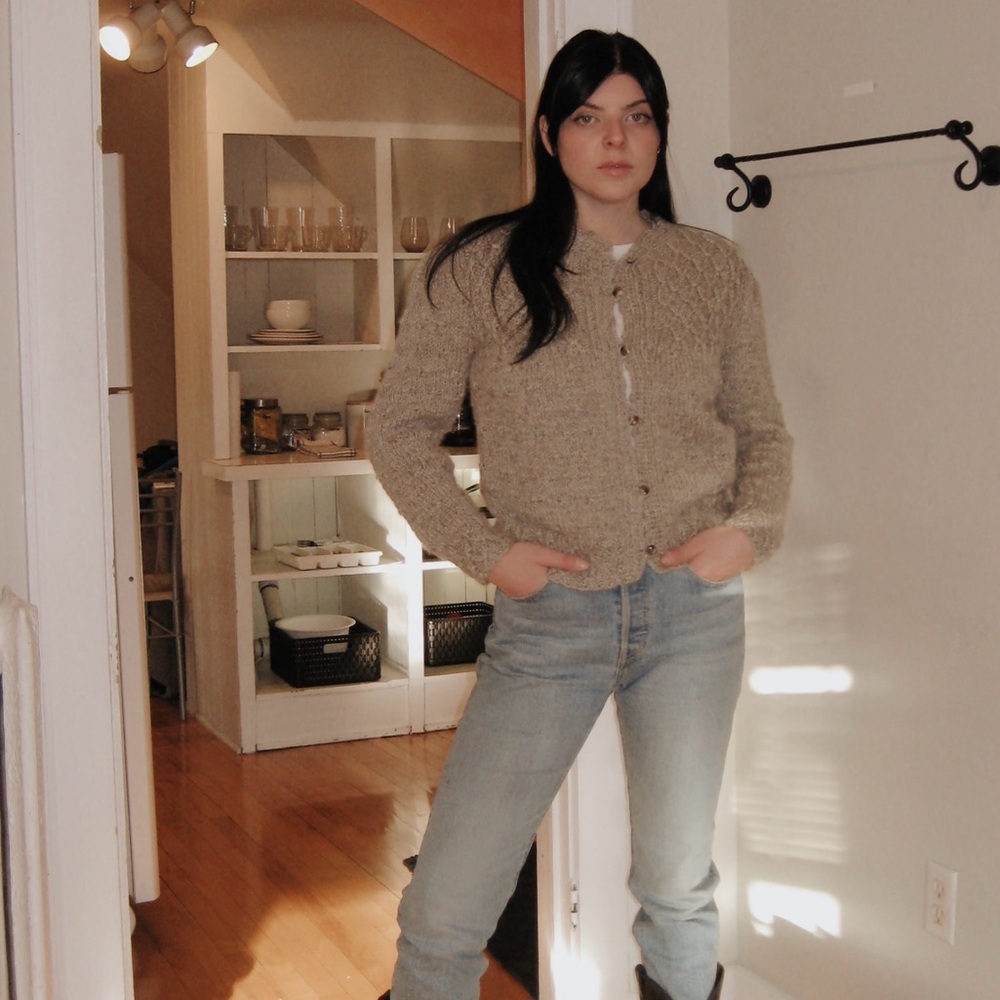 Handmade Wool Cardigan